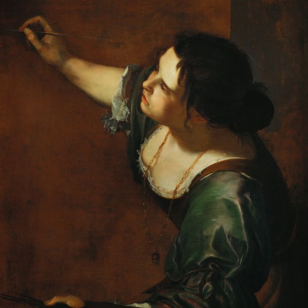 Retrato de Artemisia Gentileschi (1593–c. 1656)