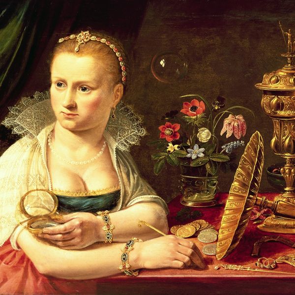 Retrato de Clara Peeters (c. 1594–c. 1657)