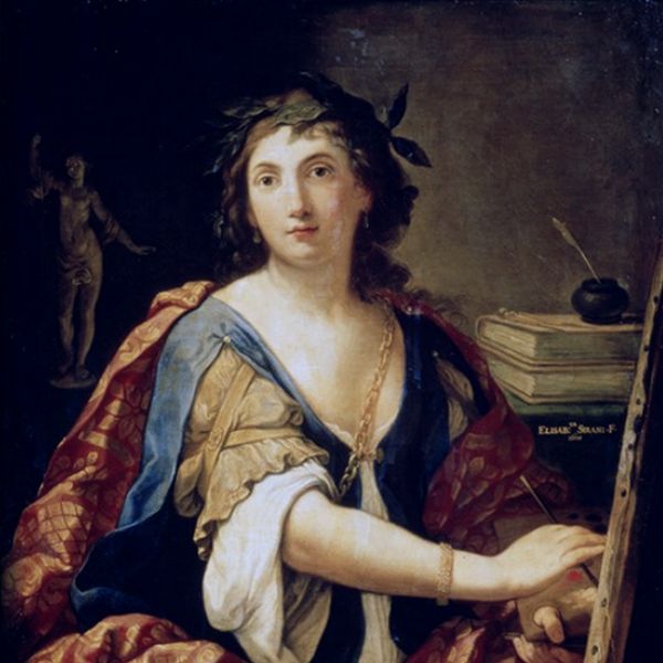 Retrato de Elisabetta Sirani (1638–1665)