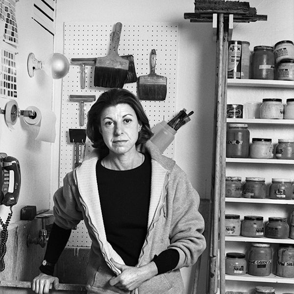 Retrato de Helen Frankenthaler (1928–2011)