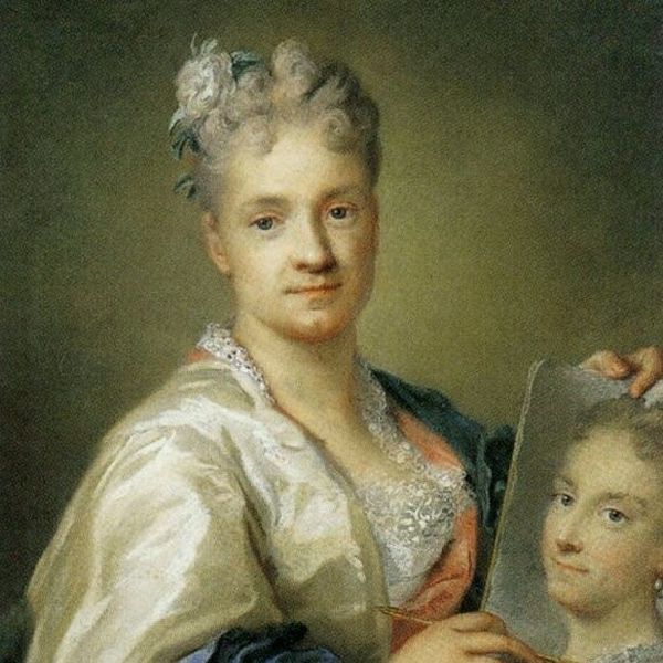 Retrato de Rosalba Carriera (1673–1757)