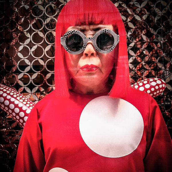 Retrato de Yayoi Kusama (1929–)
